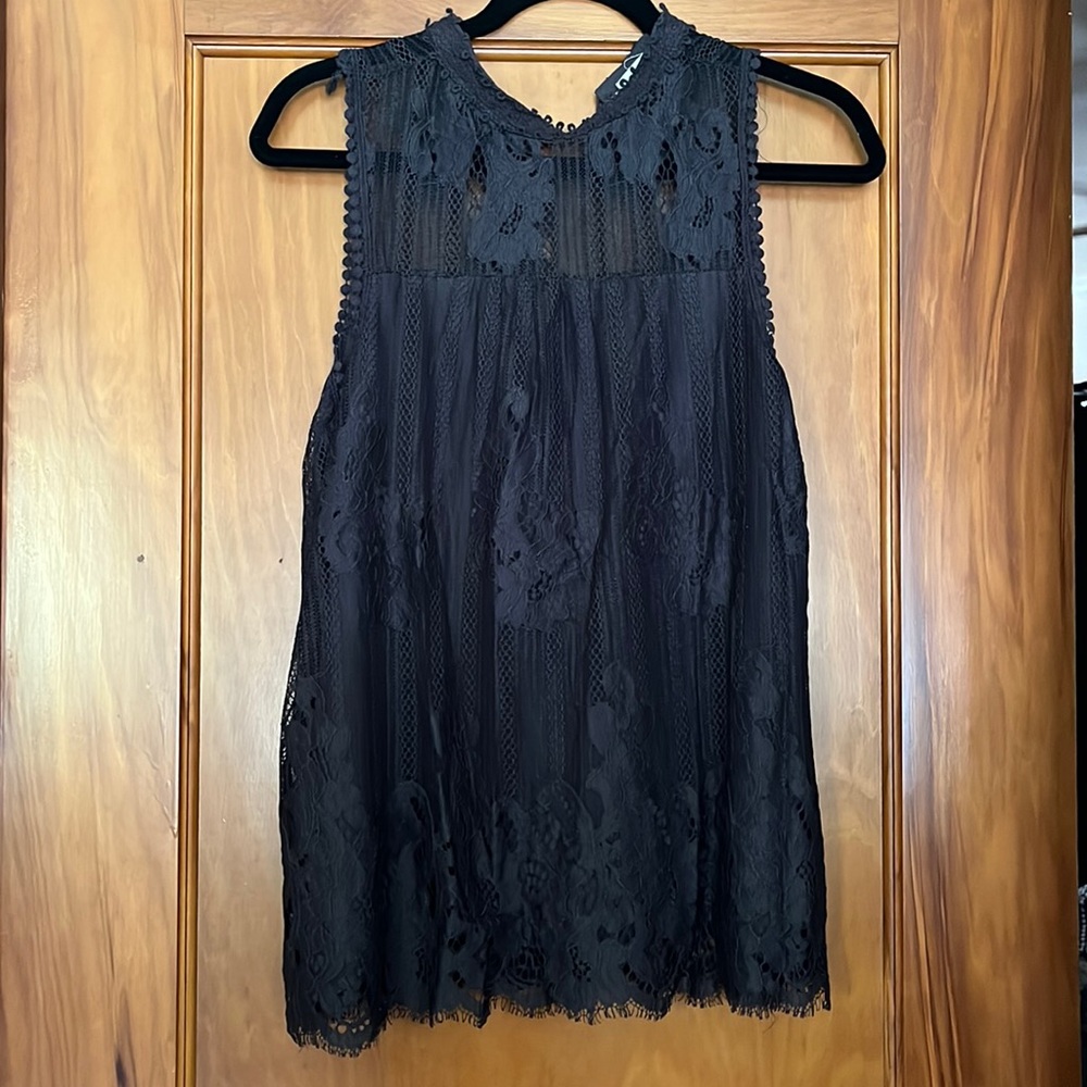 Deep grey long tank